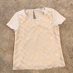 Rachel Roy XS Sequin Top